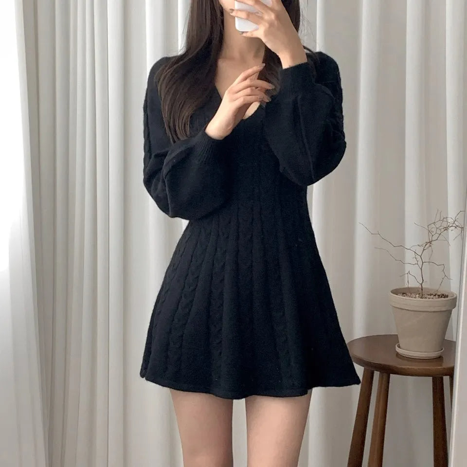 Elegant Knitted Dress