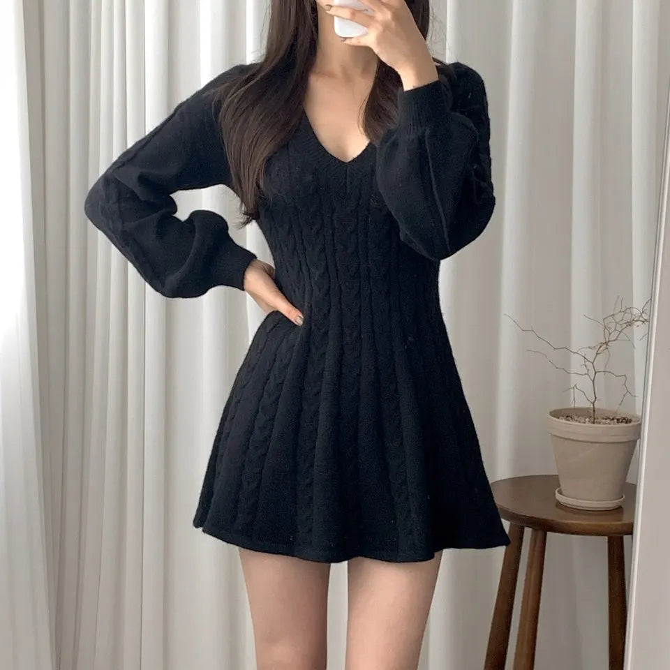 Elegant Knitted Dress