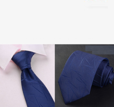 Men's business suit tie and bridegroom tie 8cm black red blue tie