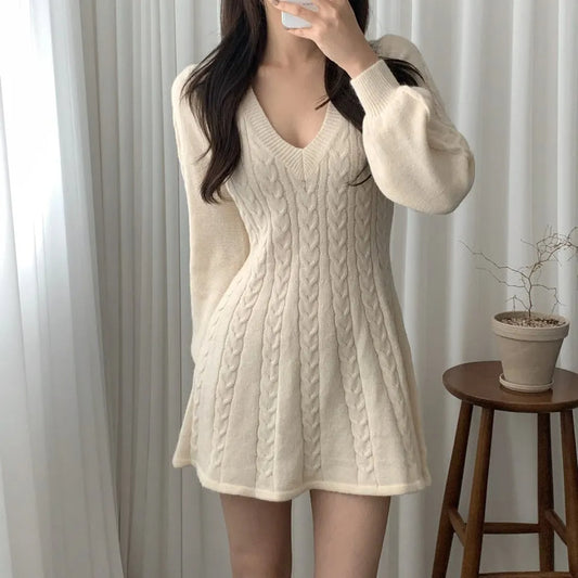 Elegant Knitted Dress