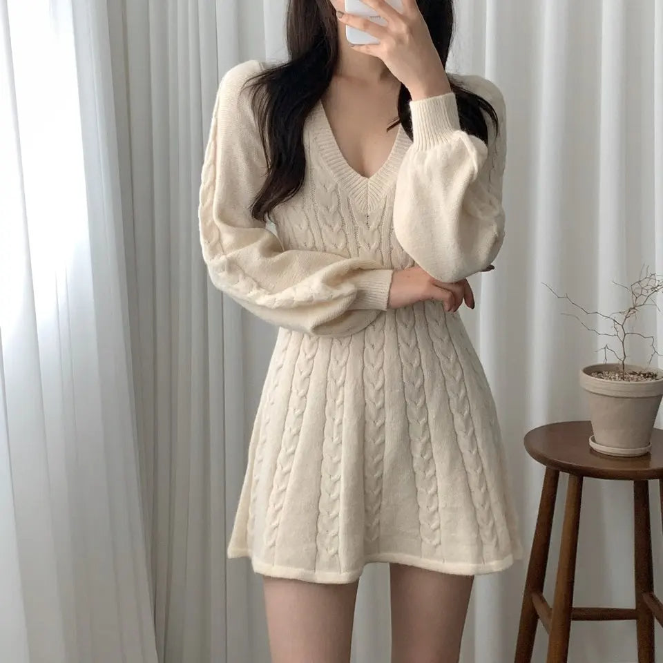 Elegant Knitted Dress