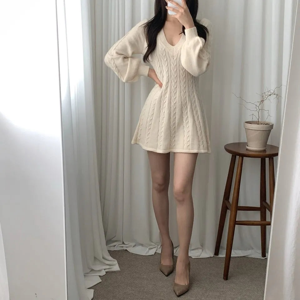 Elegant Knitted Dress