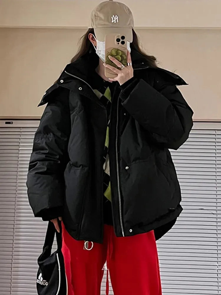 Women Puffer Hooded Jacket