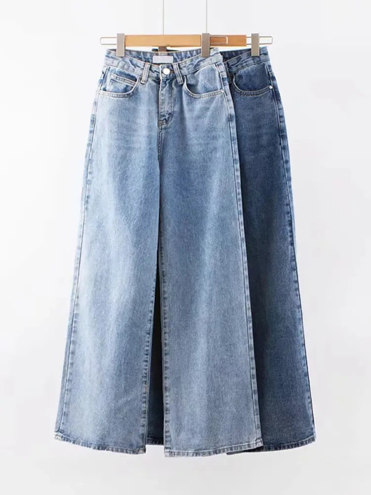 Wide Leg High Waist pants