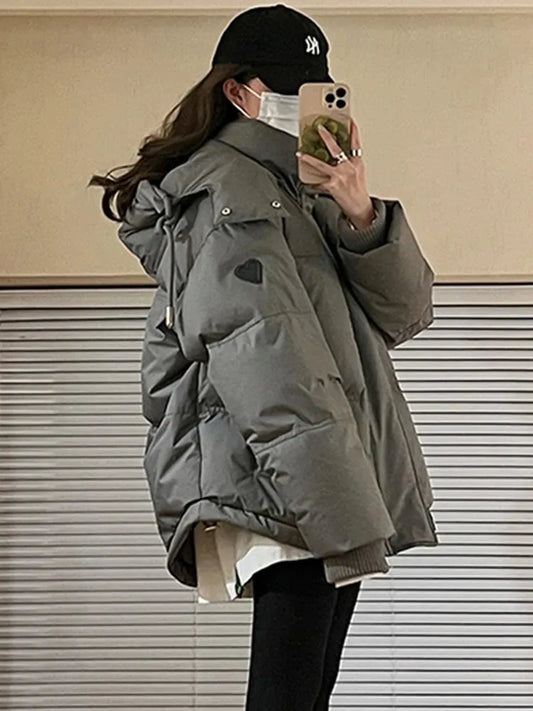 Women Puffer Hooded Jacket