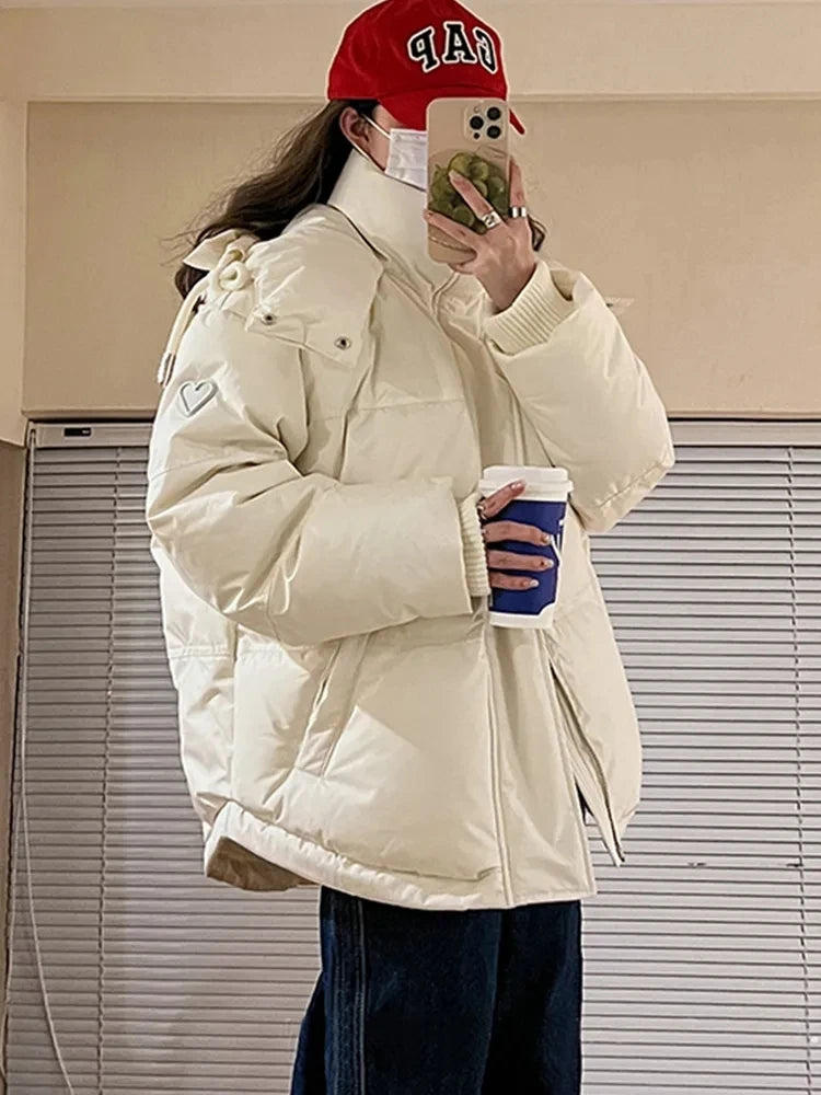 Women Puffer Hooded Jacket